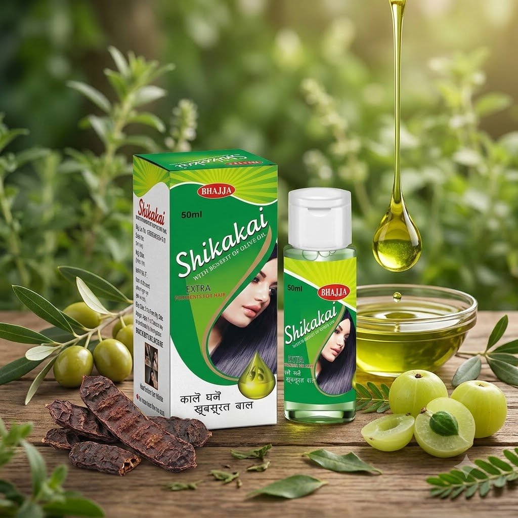 Shikakai Oil with Olive Oil